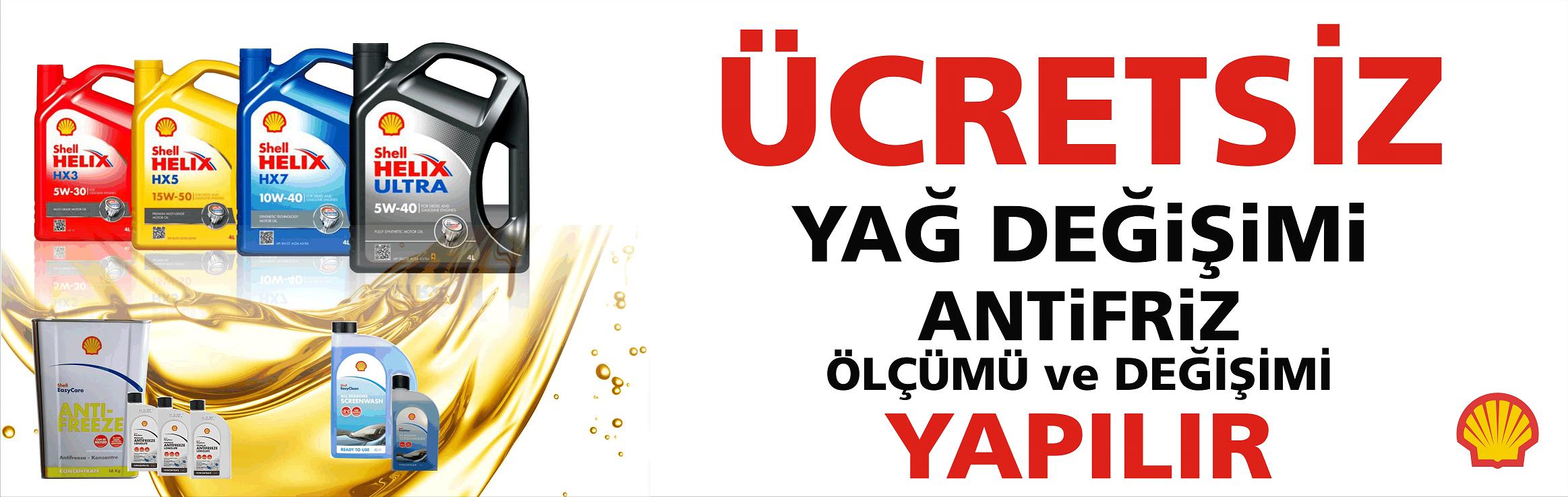Ücretsiz Yağ Değişimi
